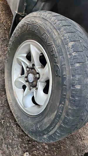 Hyundai Terracan rims and Tyres for sale