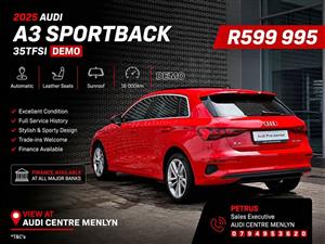 2025 Audi A3 Sportback 35TFSI