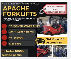Brand New 3T Forklifts for Sale 