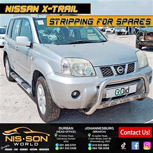 NISSAN X-TRAIL STRIPPING FOR SPARES