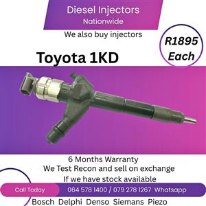 1KD diesel injectors