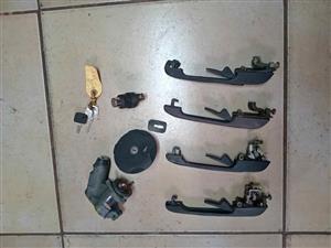 VW mk1 Citigolf lock set complete my number WhatsApp or cell 