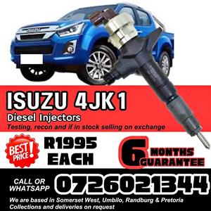 Isuzu 4JK1 diesel injectors for sale
