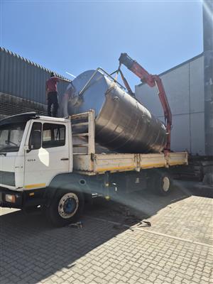 Stainless steel Combi-tanks (storage/production) 
