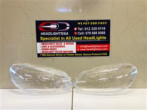 VW Golf 6 left and right side headlight replacement lens (2012)