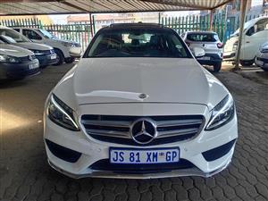 Mercedes-Benz C180 205 Automatic petrol  2018 White Sunroof  Leather interior