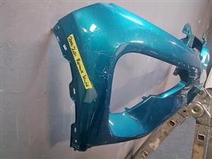 Renault Kwid teal colored bumper DM or contact number in the description for assistance.
