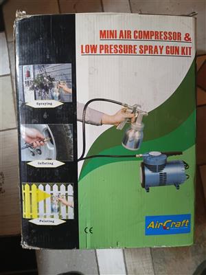 Aircraft mini air compressor new and never used 