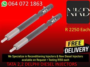 DIESEL INJECTORS FOR TATA 2,2 DIESEL INJECTORS FOR SALE