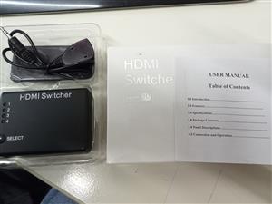 HDMI mini switcher - 4 into 1 with remote