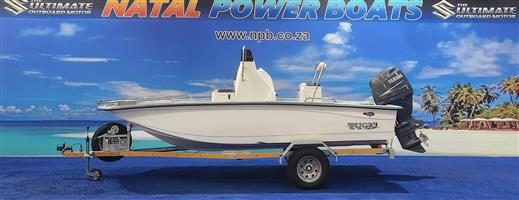 TUG 30 ON TRAILER 100 HP YAMAHA 4 STROKE FINANCE ARRANGED  