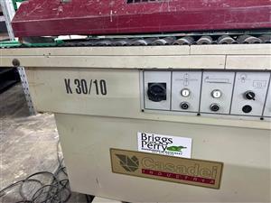 Full set up panel saw Edgbander and dust collecto