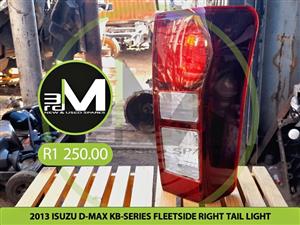 2013 ISUZU D-MAX KB-SERIES FLEETSIDE RIGHT TAIL LIGHT