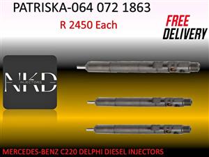 MERCEDES C220 DIESEL INJECTORS