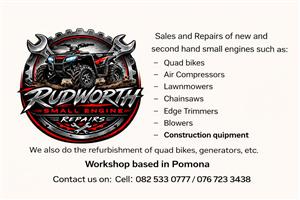 Small engine repair specialists