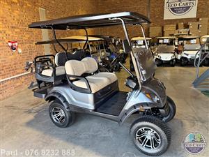 YAMAHA GOLF CART FOR SALE - RAISED SUSPENSION - NEW LITHIUM BATTERY - ESTATE CRUISER