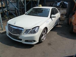 Mercedes E200 CGI W212 2.0 Petrol AT 2718 White - 2010 SPARESBOYZ STRIPPING