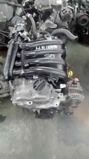 NISSAN HR16 COMPLETE ENGINE FOR SALE