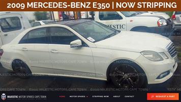 Now stripping 2009 MERCEDES-BENZ E350 for parts