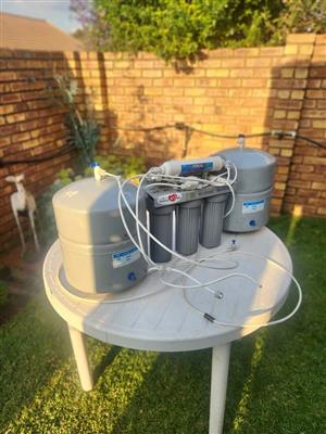Reverse Osmosis water purifier system ,2 tanks for sale