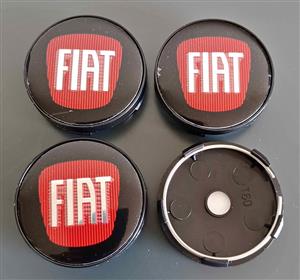 FIAT 60mm Wheel Rim Centre caps emblems