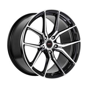 18″ A-Line Velocity 5/112 Black Machine Face Alloy Wheels