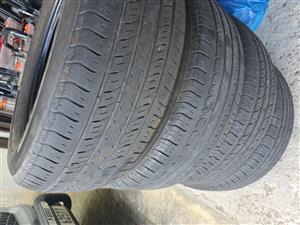4 x 245/70/R17 bakkie tyres for sale