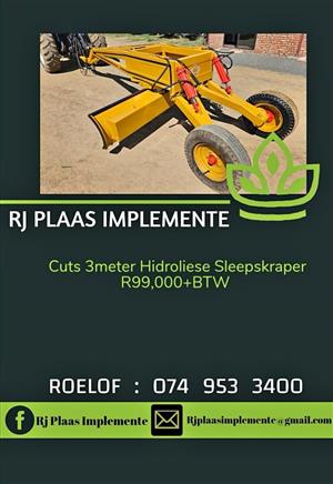 Cuts 3m Hidroliese skraper
