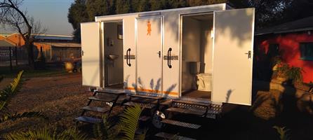 3 Vip Mobile Toilet Trailer for sale on order