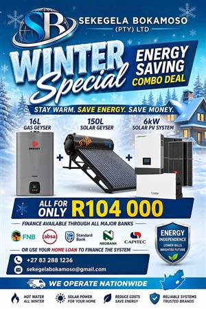 Energy Saving special combo deals