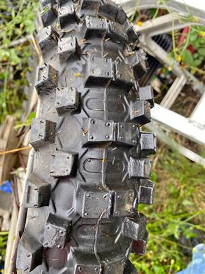 Pitbike tyre. Meyerton bike scrapyard new and secondhand spares. Andre call or whatsapp 