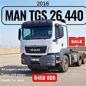 2016 MAN TGS 26.440 – Ready for Work Clean & Reliable