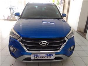2018 HYUNDAI CRETA  1.6  MANUAL  PETROL BLUE COLOR 85.000KM