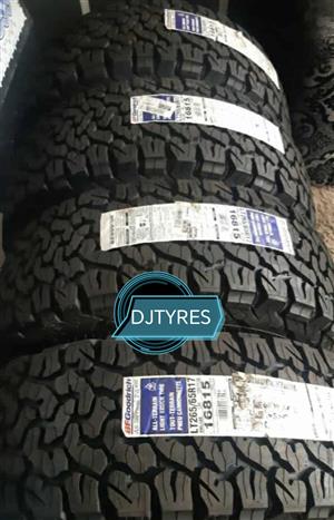 Bfgoodrich k02 265 /65/17