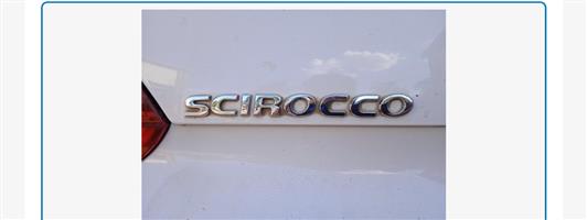 Scirocco & 2.0 TSi original badges