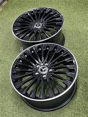 18 INCH MERCEDES BENZ NEW S CLASS DESIGN RIM SET NARROWS/WIDES