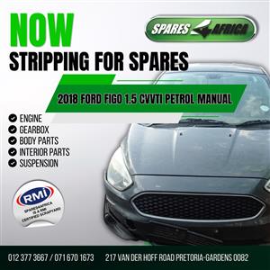 2018 FORD FIGO 1.5 CVVTI PETROL MANUAL – FOR STRIPPING  