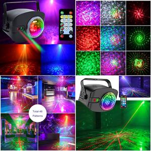 Big Professional Disco Stage DJ Party Flame Laser LED Light. Stunning Show. NEW