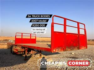 2007 - SATB Superlink Flat Deck Trailer now on sale