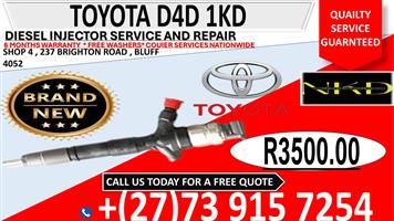 NEW TOYOTA D4D 1KD 