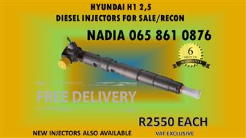 HYUNDAI H1 DELPHI DIESEL INJECTORS FOR SALE - REBUILT