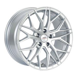 17″ A-Line ZX101 5/112 Arctic Silver alloy Wheels