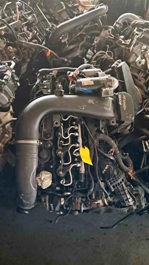 Complete imported BMW STRAIGHT 6 3.0L TURBO DIESEL N57D30A engine for sale