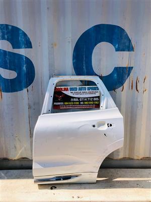 Volvo XC60 left rear/back door moulding with chrome trimming (2018-2022)