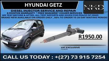 Hyundai Getz Diesel Injectors 