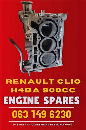 Renault clio H4BA 900cc turbo engine spares