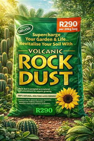 Basalt Volcanic Rock Dust Turbo Grow for sale in Pretoria 