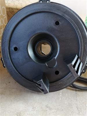 DC blue garage door rolup and motor 