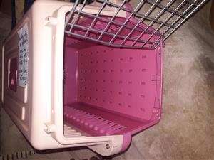 Two puppy carriers/crates for sale.  
