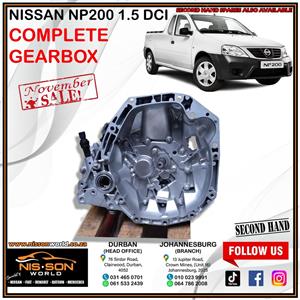 Nissan NP200 1.5 DCI Complete Gearbox